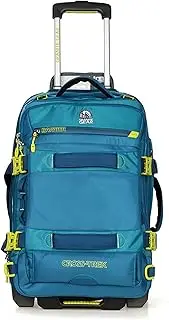 [TH TRAVELLERS HOME] Granite Gear 53L Water-Resistant Wheeled Duffel Suitcase with Backpack Straps - Carry-On Luggage Tote Softcase