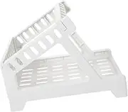 Veemoon Abs Plastic Desktop Label Holder Sticker Holder Organizer Printer Stand for Label Supplies