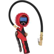 Milton® HD Digital Tire Pressure Gauge Inflator w/ Air Chuck, 20” Hose, 255 PSI