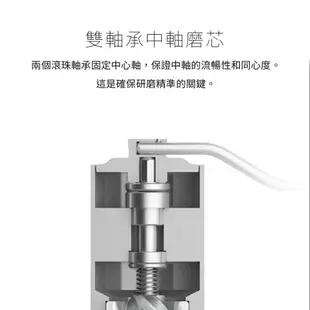 TIMEMORE泰摩 栗子C2 MAX手搖磨豆機(加大容量) –啞光白/格紋黑 手搖磨豆機 栗子C MAX