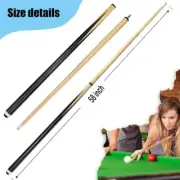 Portable 2 Piece Centre Split 57" Pool Cue With 11Mm Screw On Tip (1 Cue) AU
