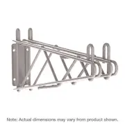 Metro 2WD14K4 Super Erecta Direct Wall Mount Double Shelf Bracket for 14" Wide