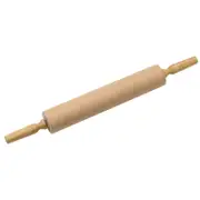Cuisena 617g Wood Dough Rolling Pin Roller Stick - Cream