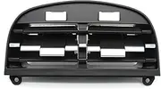 AC Air Conditioning Vent Outlet Rear Console Air Conditioner Ac Vent Grille Outlet Cover Panel,for Maserati,for Ghibli 2014-2020 670021523(Black)