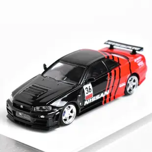 Time Micro TM 1:64 GTR R34 車型