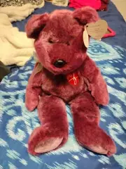 TY Beanie Buddy - 2000 SIGNATURE BEAR (13.5 inch)