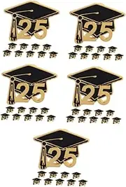 [WOFASHPURET] Doctoral Exam Hat Brooch Door Light Indicator Ceiling Light Indicator Light Wrapping Ribbons Decorative Headbands Wall Decoration Bouquet Ribbon Round Decoration Alloy