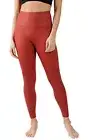 90 Degree By Reflex Vintage Lux Cire Disco 25" Leggings - Cracked Burnt Amber L