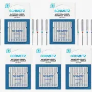 StitchMaster 50: Universal Sewing Machine Needles Set - Sizes 70/10 to 100/16