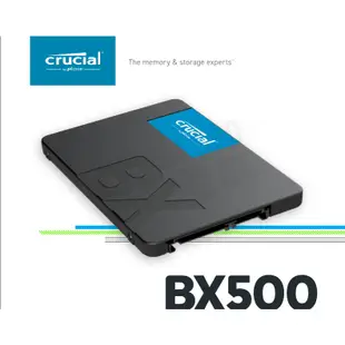 美光 MICRON CRUCIAL BX500 2.5吋 內接式硬碟 固態硬碟 SATA3 SSD 2T 2000G