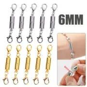 Strong Magnetic Jewelry Lobster Claw Lock Clasp Necklace Bracelet Hook Connector