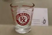 KOLDER MEDI MINI MEASURE GLASS CUP TEA TABLE SPOON OUNCES ML measuring