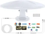 Outdoor TV Antenna, 720° UFO Dual Omni-Directional Reception Enhance VHF&UHF 4K