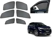 Auto Addict Half Magnetic Sun Shades Car Curtain for Mahindra XUV 700