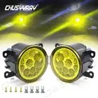 Front LED yellow Fog Lights Bumper Lamp For Subaru WRX / STI 2015 2016-2019 2020