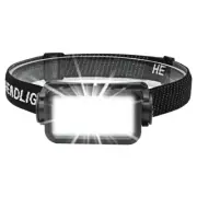 COB LED Bright Headlight USB Rechargeable Waterproof Headlight Working Light