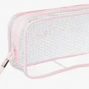BlushBeam Clear Pen Pouch - Pink Beige by Raymay Fujii