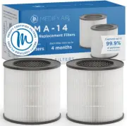 Medify Air MA-14 Genuine Replacement Filter | for Allergens, Wildfire Smoke, Dus