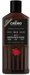 Cremo Reserve Blend, 2 In 1 Shampoo & Conditioner, No. 13, Distillers Blend, Reserve Blend, 16 fl oz (473 ml),