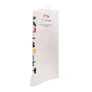 Paul Smith Men's Word 1 Pack Organic Cotton Mix Socks