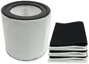 PUREBURG Replacement Filter Set Compatible with TruSens Z-3000 Z3000 Large Room Air Purifier, H13 True HEOA 3-Stage Filtration Activated carbon Dust VOCs