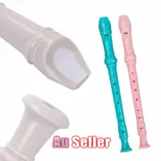 8-hole Recorder Music Soprano Descant Cleaning Rod Instrument with Colorful