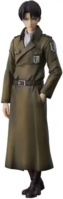 Attack on Titan Levi coat style non-scale painted PVC & ABS complete figure