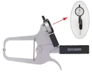 PEACOCK Dial Caliper Gauge LA-10 Graduation 0.01mm Range 20mm Made in Japan