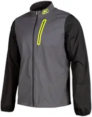 Klim Zephyr Wind, functional jacket , color: Grey/Black , size: XXL