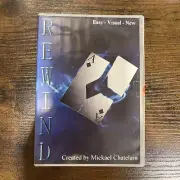REWIND by Mickael Chatelain Magic DVD & GIMMICK - Easy & Visual - New*