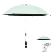 Wheelchair Parasol, Portable Travel Parasol, Pushchair Sunshade, Convenient Foldable Design, Sturdy and Lightweight, 56x7x7cm/22.05x2.76x2.76 Inches for Outdoor Activities
