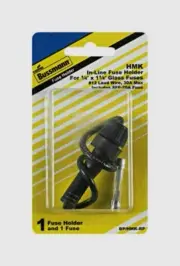 Bussmann Buss 30 Amp HMK INLINE GLASS TUBE FUSE HOLDER + Glass Fuse BP/HMK-RP