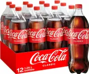 Coca-Cola Classic Soft Drink Multipack Bottles 12 x 1.25L