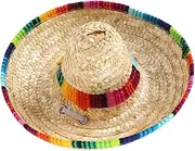 PEPLAYTAL 1PC Mini Woven Sun Hat for Dogs and Cats Cap Mexican Sombrero Style for Photoshoots Stylish Design for Animals