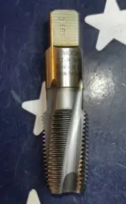 EMUGE Rekord 1/2-14 NPT PIPE TAP AW79J400.5767 R10-NI-PM-TiCN 1/2” -14tpi