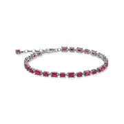 Buy Bracelet with ruby red zirconia by Thomas Sabo online - THOMAS SABO Australia