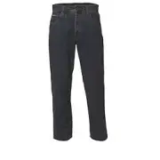 WS Workwear Mens Classic Denim Cut Jeans, Stonewash, 79 Long