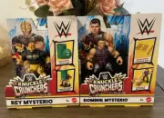 WWE Knuckle Crunchers Rey And Dominik Mysterio New In Box Mattel 2023