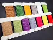 ULTRA CHENILLE - 16 COLORS - Fly Tying Materials - Small/ FINE - Round - NEW!