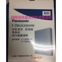 在飛比找蝦皮購物優惠-原廠濾網 Panasonic 國際牌除濕機 HEPA濾網F-