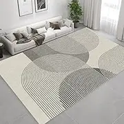 Gray Living Room Carpet Large Area Bedroom Carpets Soft Bedside Floor Mat Minimalist Home Decoration Rug,AD1732,QD,A,140x200cm