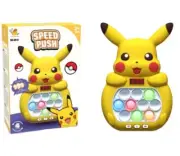 Pikachu Pop Push it Game Controller Sensory Fidget Toy Electronic Whack A Mole