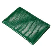 5.5"x3.9" Passport Holder Cover PU Leather Travel Wallet Protector, Green