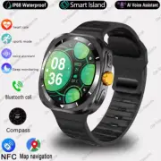 Korea Language for Samsung Galaxy Watch 7 Ultra GPS Compass NFC Smart Watch Outd