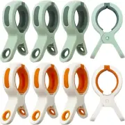 8 Pack Beach Towel Clips for Beach Chairs Cruise, Beach Chair Clips for Towels L