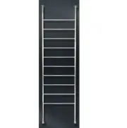 Radiant 10 Bar Heated Towel Ladder Rails Electric Clothes Warmer Holder Rack