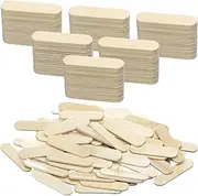 1000 Pcs Mini Sticks for Crafts 1.57 x 0.39 x 0.08 Inches Natural Ice Cream Wooden Small Sticks for Adults DIY Home Stirring Waxing Art Projects