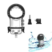 For Insta360 X3 Sport Panoramic Camera Waterproof Diving Case 360° Protect Cover