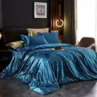Luxury Bedding Set Mulberry Silk Bed Cover Sheet Duvet Cover and Pillowcase