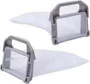 Lint Traps for Washing Machine - Low-Pass Bag Filter - Washing Machine Hair Filter, Hair Remover for Laundry, 2-Packs, Captures Dog Cat Hair for Washer